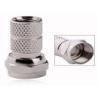 Buy cheap F Plug RF Antenna Connector Copper Twist On F Connector RG6 For TV from wholesalers