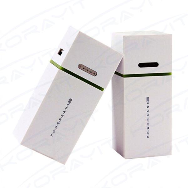 Buy cheap Refrigerator Plastic Portable Power Bank with Lighting 10400mAh from wholesalers
