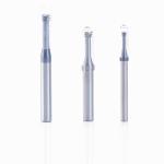 3-Teeth Carbide Thread End Mill Cutters ISO9001 For Low Hardness Material
