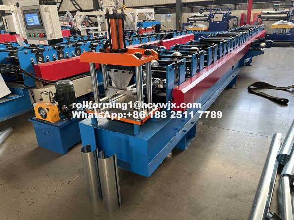Buy cheap 17 Roller Stations 333mm Half Round Gutter Roll Forming Machine from wholesalers