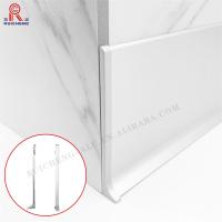 Buy cheap Waterproof Skirting Aluminium Profile Electroplating Treatment 2.5m Length product