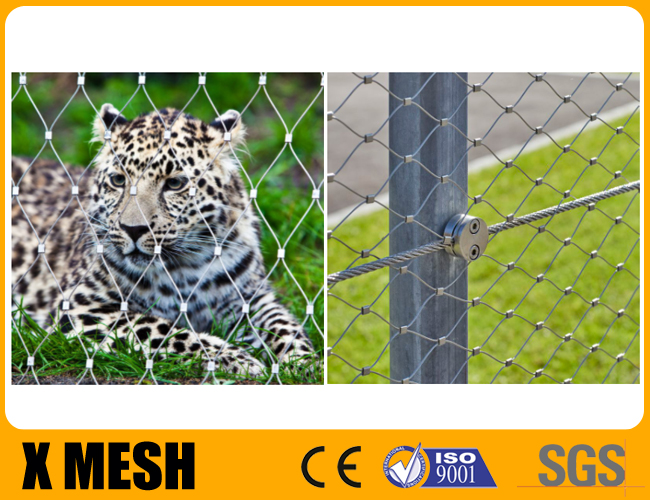 Rust Resistance Woven Wire Mesh Netting X Tend Mesh For Safety Net 2.0m Width