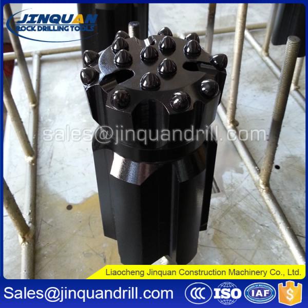 Buy cheap 89mm threaded button bits T45 retract ballistic buttons from wholesalers