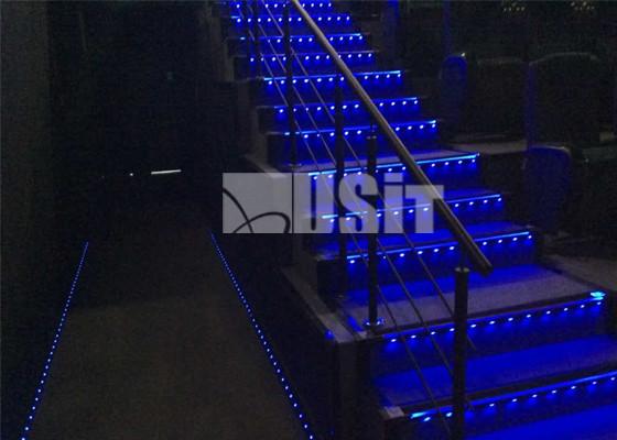 Buy cheap LED Warm White Cinema Step Light 0.5 - 3 Meters Length For Brighten Floor from wholesalers