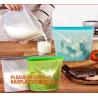 Buy cheap Reusable Silicone Food Storage Bag Washable Silicone Fresh Bag for Fruits Vegetables Meat Preservation bagease bagplasti from wholesalers