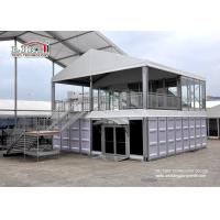 Buy cheap Solid ABS Wall 10 By 10m Double Decker Tent With PVC Roof Cover For Event product