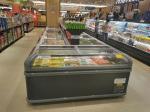 Walk Around Open Top Island Display Freezers 2100mm Automatic Defrost