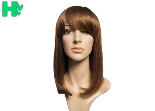 Buy cheap Darker Blonde Synthetic Hair Wigs Silky Straight 8inch - 36inch from wholesalers