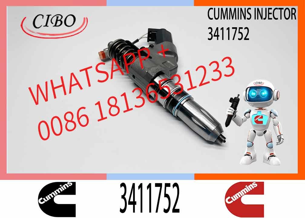 Diesel Fuel Injector Common Rail Injector 3411761 CUM-MINS M11 3411761 4903084 4061851 4902921 3411752 3411753 3411756
