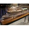 Buy cheap Professional Wooden Model Boats Celebrity Infinity Cruise Ship Shaped , Solid Wood Paint from wholesalers