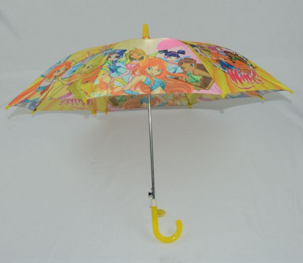 Buy cheap Plastic Handle 19 Inch Kids Rain Umbrellas Custom Sublimation Full Printing from wholesalers