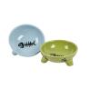 Buy cheap Ceramics Pet Food Feeder Rounded Shape For Gift / Home Decor / Souvenir from wholesalers