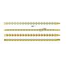 Buy cheap Rainbow Brass Gold Tennis Bracelet OEM ODM Cubic Zirconia Tennis Bracelet from wholesalers