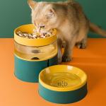 Dog Bowl Automatic Feeder Pet Bowl Heightening Neck Protection Water Dispenser