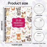 Professional Custom Journal Notebook with Elastic Band Closure and Spiral