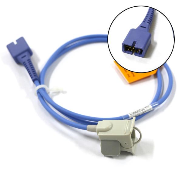 Buy cheap Adult Child Finger Clip Disposable Blood Oxygen Probe 7 Pin Sensor from wholesalers