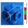 Buy cheap Can Water Filter marine flange cast iron straight-through cylindrical sea water filter 5K-100A S-TYPE The materials of e from wholesalers