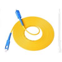 Buy cheap 3.00mm 3M SC - SC Fiber Patch Cord , LSZH / PVC Jacket Fiber Optic Jumper Cables product