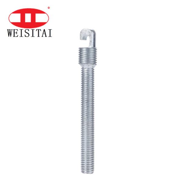 Buy cheap Q235 Solid 34mm Galvanized Scaffolding Parts All Thread Rod from wholesalers