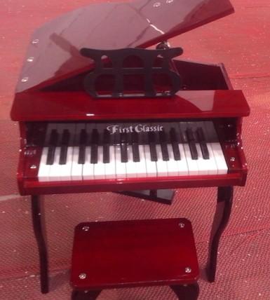 Buy cheap 30 Key Solidwood brown Grand Toy wooden piano Kid toy mini piano FS30 from wholesalers