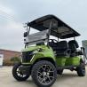 Buy cheap Green Six-Seater Electric Off-Road Luxury Golf Cart Lithium Battery Equipped With 14-Inch Off-Road Tires from wholesalers