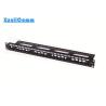 Buy cheap 24 port 1u 19inch blank(empty) patch panel with cable management from wholesalers