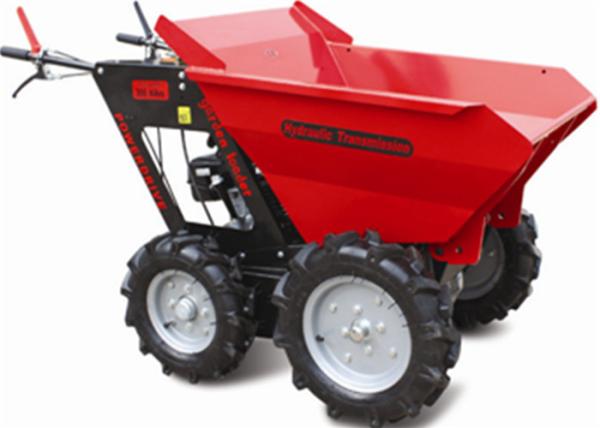 Buy cheap Stepless Speed Change Transmission 4 Wheel Wheelbarrow for Engineering Construction 300kgs from wholesalers