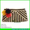 Buy cheap LUDA wholesale handbags fashion raffia bags striped straw women clutch from wholesalers