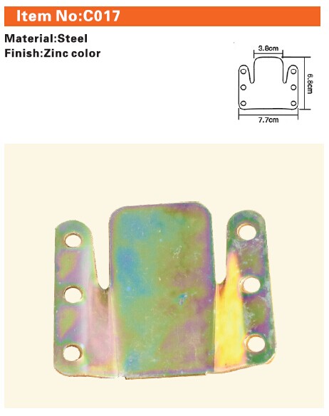 C017 Furniture connecting fittings:Bed hinge