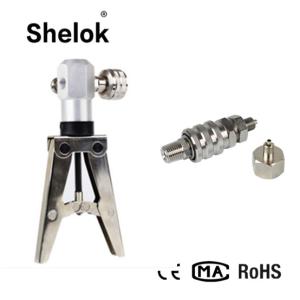 Buy cheap Hand pump air handheld pressure calibrator hydraulic pressure gauge calibration machine from wholesalers