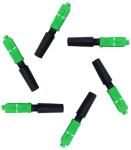 FTTH Simplex Field Assembly SC Fiber Optic Drop Cable for Network Fast Connector