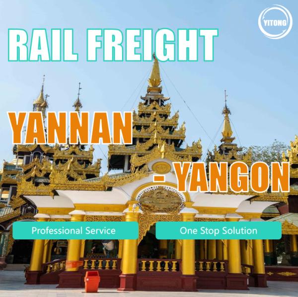 Buy cheap Rail Freight for Bulk and FCL Both From China To Myanmar from wholesalers