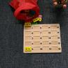 Buy cheap Basswood 120pc Wooden Domino Blocks Set Rally Building Montessori from wholesalers