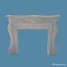 Buy cheap Black Marble Fireplace Hearth , Indoor Marble Fire Surround High Hardness from wholesalers