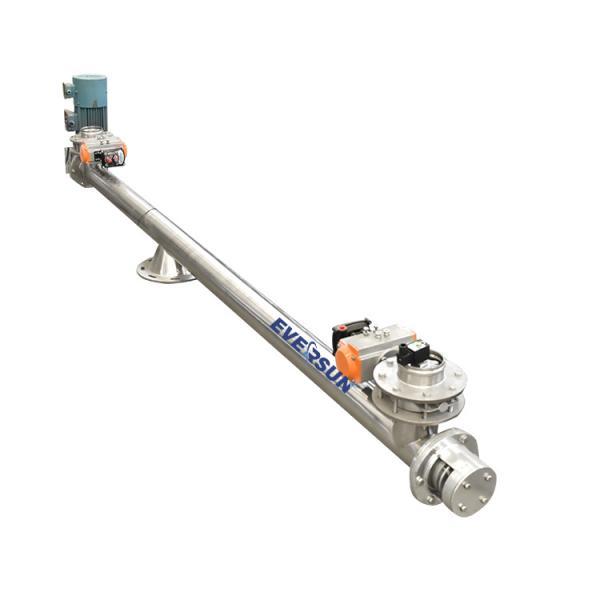 Quality Customized Pipe Elevator Multi Angle Screw Conveyor For Cement for sale