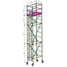 Buy cheap Aluminium 10m Double Height Cantilever Scaffold Tower from wholesalers