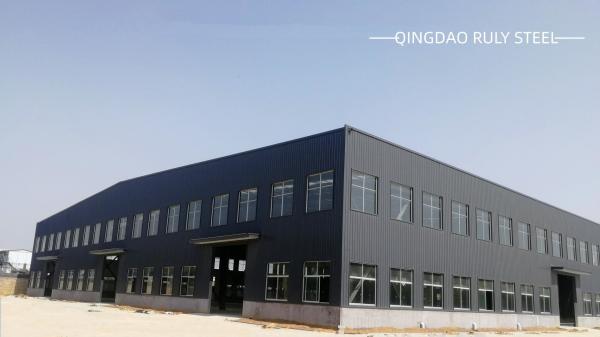 Buy cheap Economic Industrial Steel Structural Workshop Wide Span Light Building from wholesalers