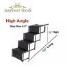 Buy cheap 62*47*40cm Foldable Long Dog Ladder Pet Dog 3 Step Stairs For Small Dog Cat from wholesalers