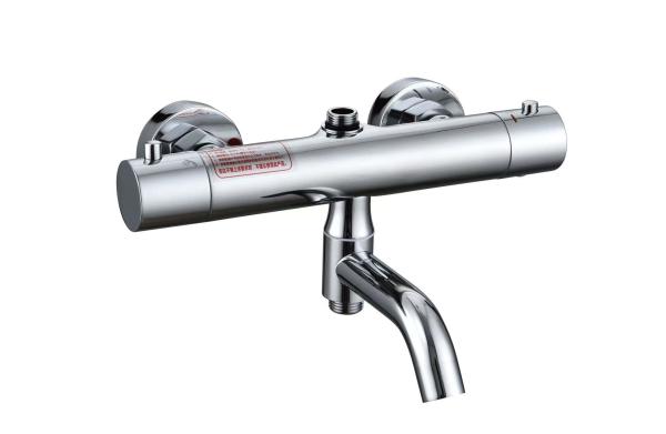 Buy cheap Thermostatic Bath Shower Faucet with Thermostatic Mixing Valve from wholesalers