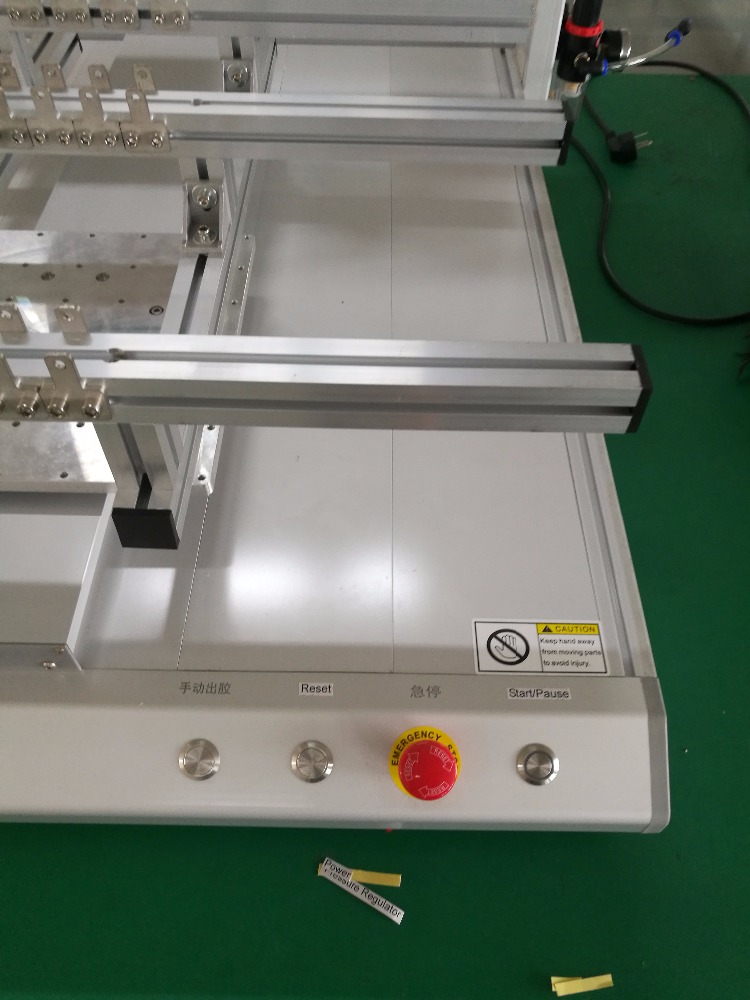 Desktop 3 Axis Dispensing Robot 0.4Mpa - 0.6Mpa Automatic Glue Dispenser 150W