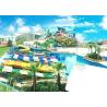 Buy cheap Colorful Amusement Park Water House Aqua Playground Fiberglass Material Durable from wholesalers