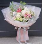 Florist Supplies Paper Lace Print Plastic Printing Gift Paper Anti Curl