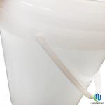 20L Plastic Bucket With Lid And Handle , Heavy Duty Storage Custom 5 Gallon