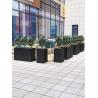 Buy cheap Custom Application Square Round Stainless Steel Flowerpot Home Decoration from wholesalers
