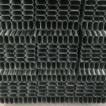 S235 S355 Flat Oval Steel Tube Elliptical Galvanized Steel Pipes