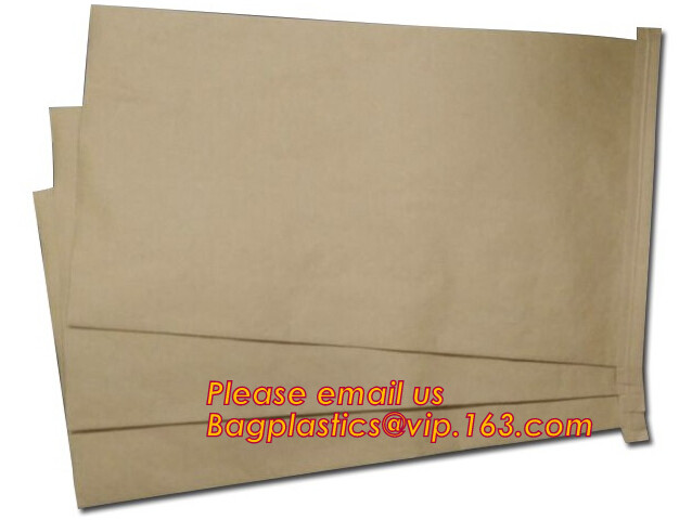 25kg kraft paper bag Cement,Flour,Rice,Fertilizer,Food,Feed Bag,customized logo printing durable moisture proof,bagease