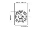 3d Laser Scanning Head Black Metal Material With Wave Length 1064nm