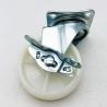 Buy cheap 3 Inch 75mm White PP Wheel Plain Bearing Swivel Plate Locked Caster from wholesalers