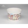 Buy cheap Soak Resistant Paper Dessert Cups , Custom Printed Frozen Yogurt Cups from wholesalers