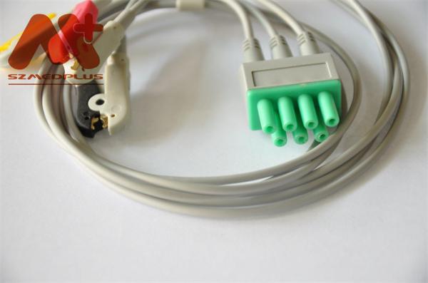 Buy cheap Telemetry Mindray ECG Cable TMS-6016 3 Lead ECG Cable 115-004871-00 from wholesalers